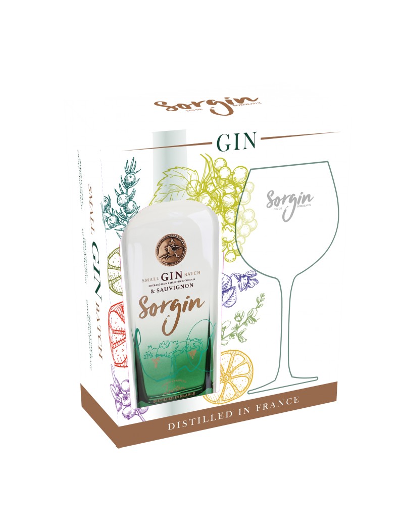 Coffret Sorgin - Distilled Gin - Domaines François Lurton